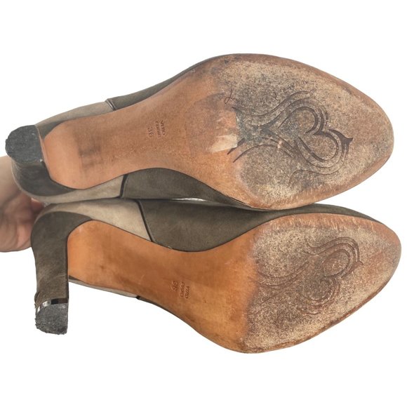 Jean-Michel Cazabat Designer Rosalba Size 38 (7.5/8) Leather & Snakeskin Boot - Picture 3 of 9